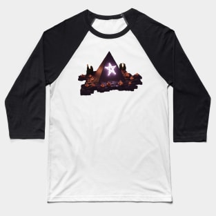 pentagram pyramid Baseball T-Shirt